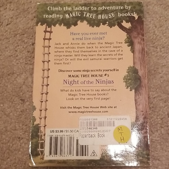 Magic tree house #5 night of the ninjas - Picture 2 of 2